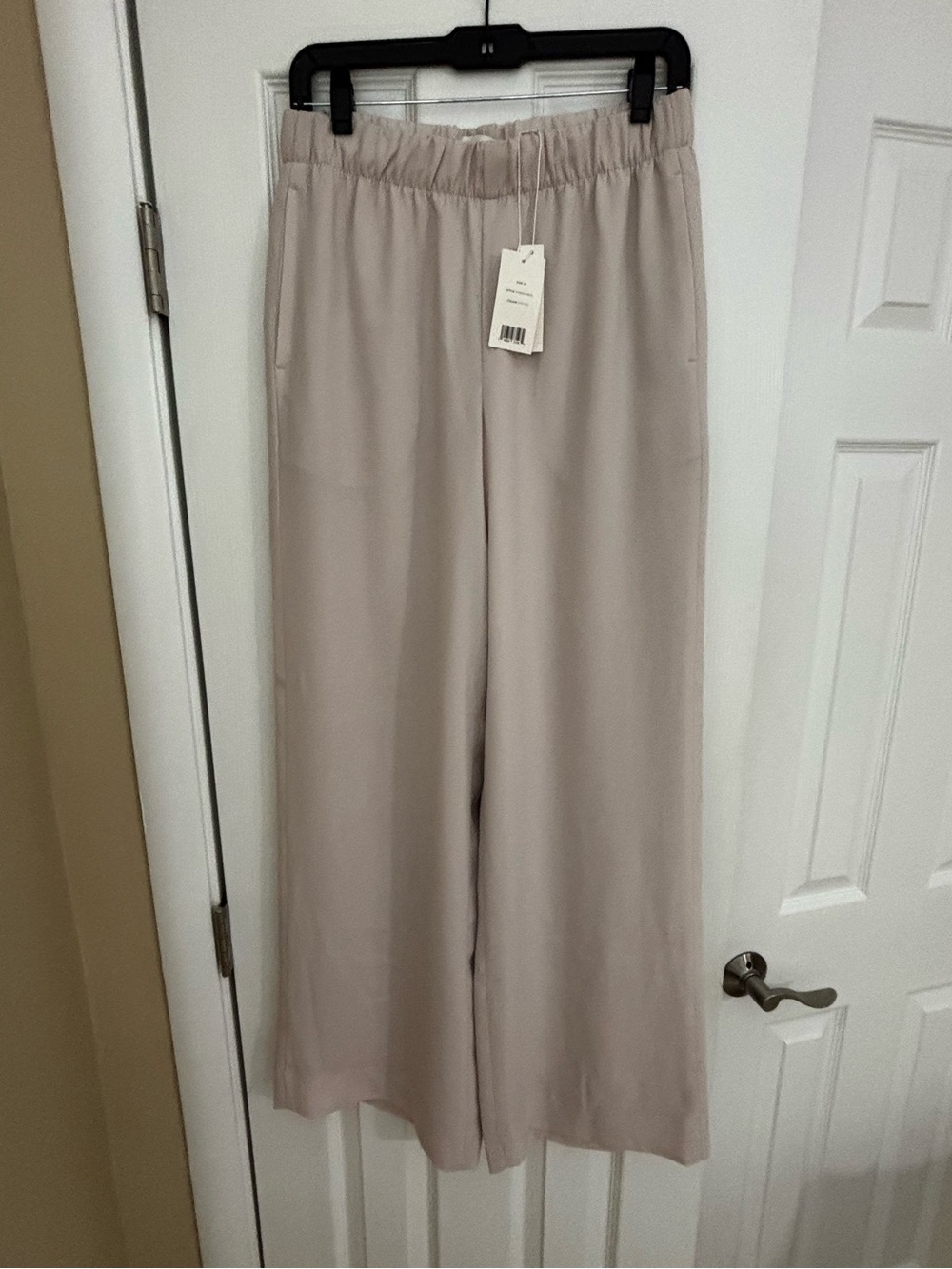 Vince Japan Triacetate Wide Leg Pants beige M
